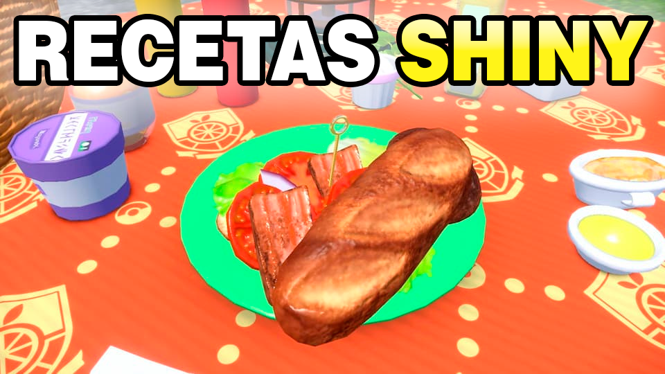 Todas las RECETAS SHINY de Bocadillos en Pokémon Escarlata y Púrpura